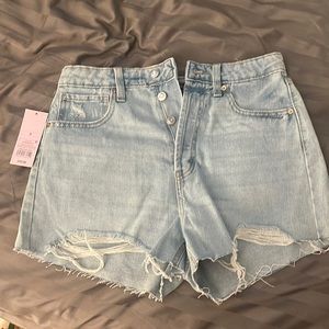 NWT Wild Fable Highest Rise Cut Off Shorts